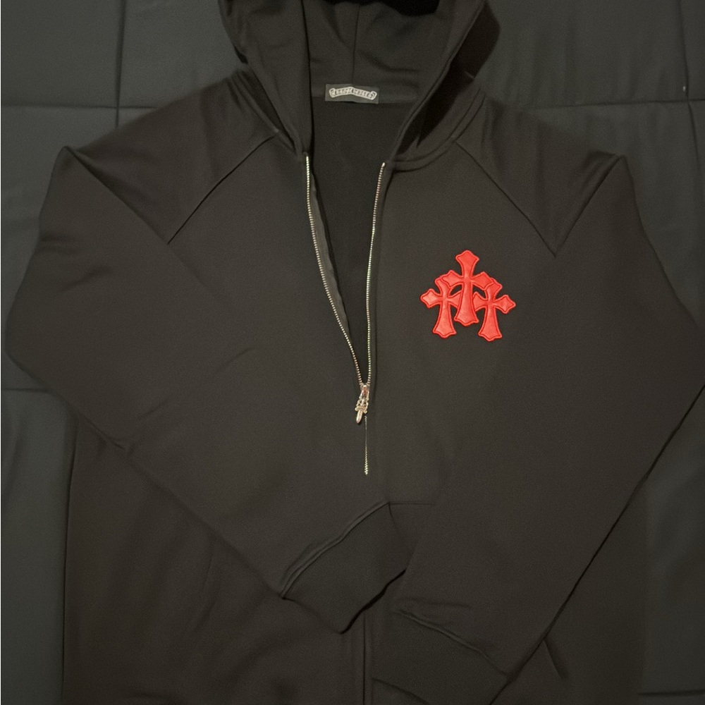 Chrome Hearts Zip up Black/Red